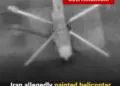 Iran made a fake helicopter on the ground with paint, Israel destroyed it by firing missiles worth lakhs