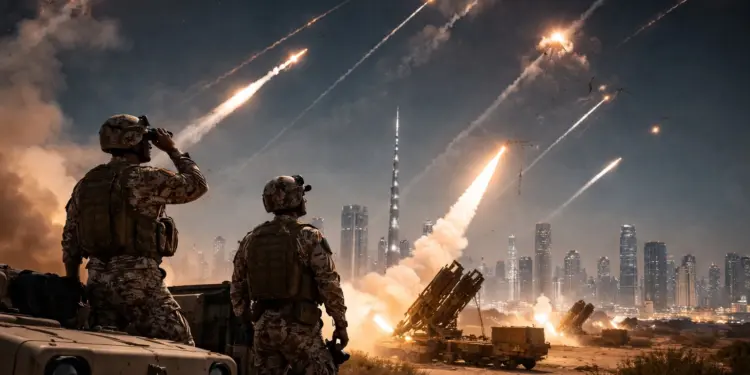 Iran’s big attack on UAE, Air Defense destroyed 10 ballistic missiles and 45 drones