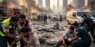 Iran's missile and drone attack in UAE, 6 people including 5 Indians injured