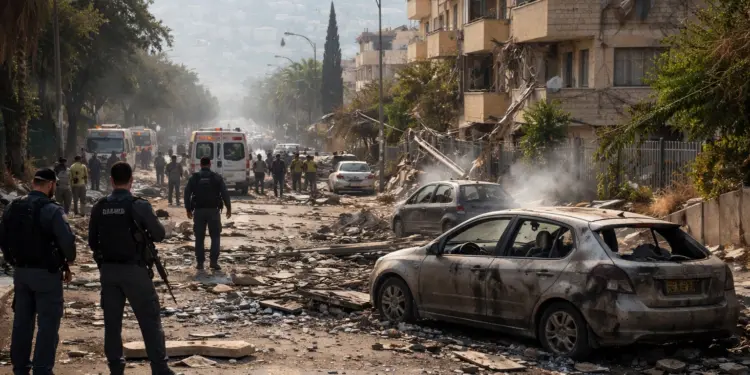 Israel-Hezbollah Conflict: Hezbollah rocket attack on Israel's Safed city, roads and houses damaged