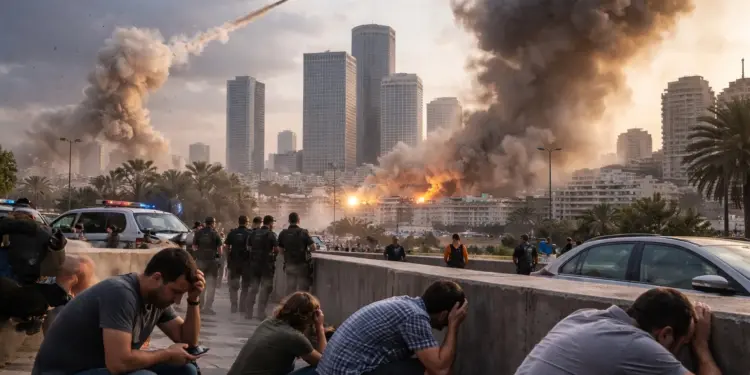 Israel-Iran War Update: After the missile siren, explosions echoed in Israel, the situation of war in the Middle East becomes more serious.