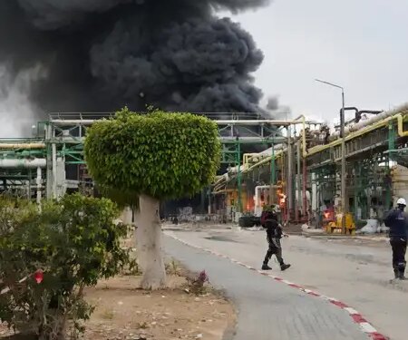 Israel: Iran attack on major chemical hub, administration advised people to stay in homes