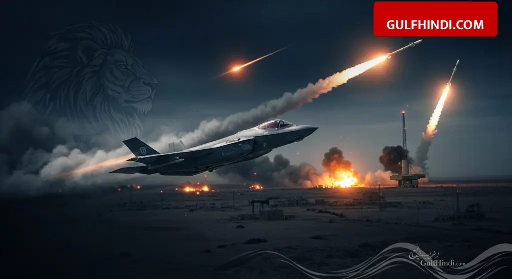 Israel and America launched a fierce attack on Iran, 'Operation Roaring Lion' created huge tension in the Middle East