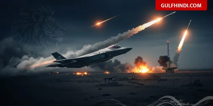 Israel and America launched a fierce attack on Iran, 'Operation Roaring Lion' created huge tension in the Middle East