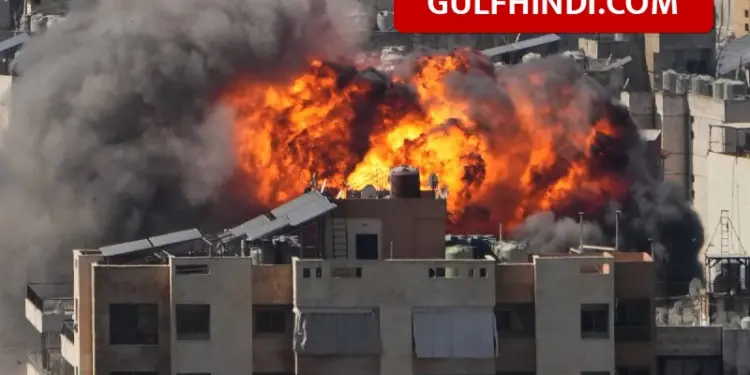 Israel carried out a massive air attack on Beirut and Iran, the price of crude oil crossed 100 dollars, 5 lakh people became homeless.