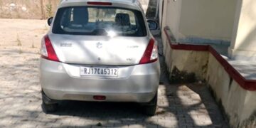 Kota: ACB's big action against corruption, illegal amount of Rs 1.55 lakh recovered from BDO's car on Hanging Bridge