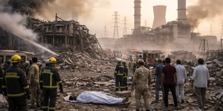 Kuwait Iranian Attack: Iranian attack in Kuwait, death of an Indian citizen and huge damage to the power plant.