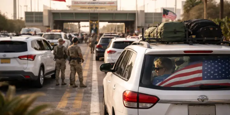 Kuwait US Embassy Security Alert: American citizens advised to leave the country by road