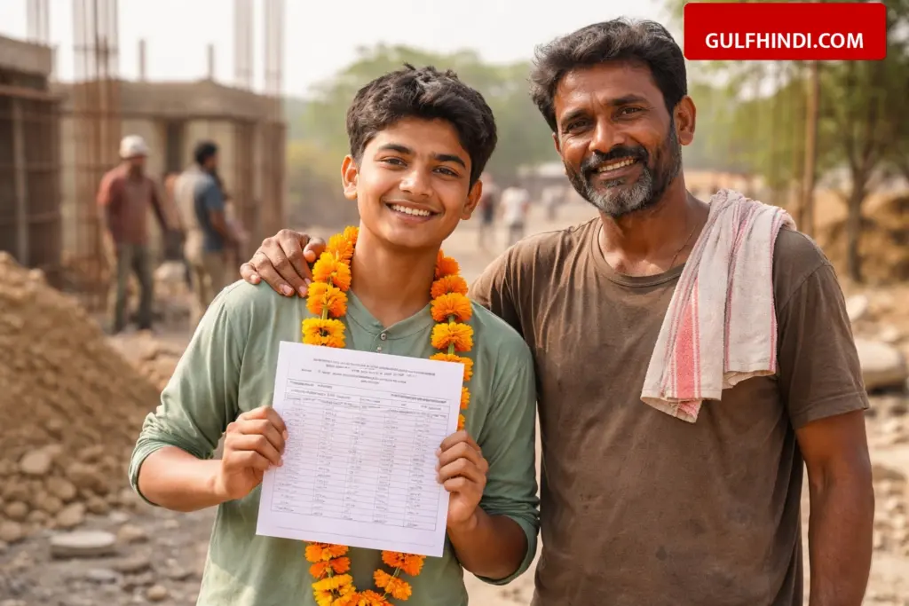 Laborer's son Sumit raised the flag in Bihar matriculation examination, father works as a laborer while living abroad.