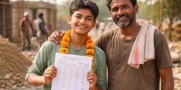 Laborer's son Sumit raised the flag in Bihar matriculation examination, father works as a laborer while living abroad.
