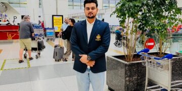 Lokendra of Dausa selected in the Indian handball team: Will show his strength in the Asian Championship in Uzbekistan, celebratory atmosphere in Bishanpura village.