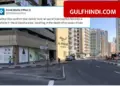 Major accident in Dubai, debris fell on car in Al Barsha, one dead