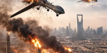 Major attack in Saudi Arabia failed, two drones coming towards Riyadh and Oilfields shot down