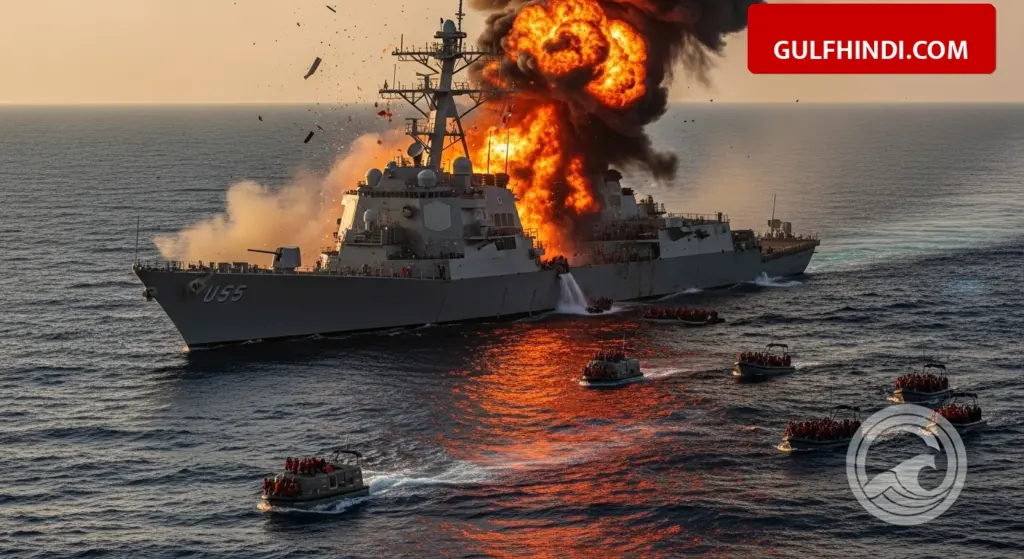 Major attack on American ship Safe Sia in Persian Gulf, one Indian crew member killed and 27 rescued