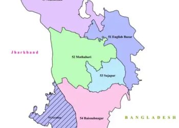 Malda South, where there is a close contest on 7 assembly seats, despite winning the Lok Sabha elections, Congress got zero last time.