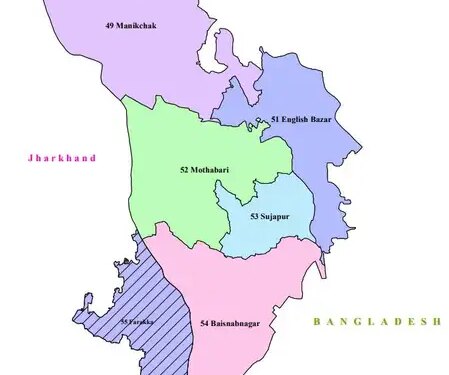 Malda South, where there is a close contest on 7 assembly seats, despite winning the Lok Sabha elections, Congress got zero last time.