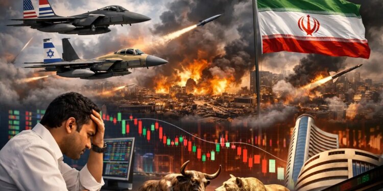 Market Crash Alert: Big impact of Iran crisis, Sensex fell 7000 points in pre-opening and crude oil jumped 10%