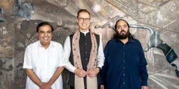 Mukesh Ambani hosted the President of Finland, meaningful discussion took place during the meeting