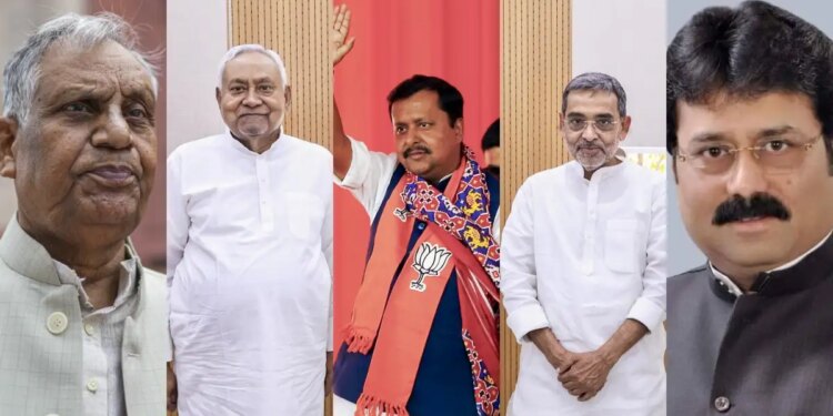 NDA's dominance in Bihar Rajya Sabha elections, five candidates including Nitin Naveen won