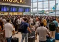Oman became a support for passengers after air service stopped in the Gulf, extra flights started from Muscat Airport
