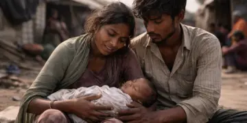 One month old innocent died due to hunger and disease in Bareilly, parents had gone to beg