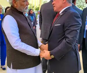 PM Modi spoke to King Abdullah II of Jordan on Middle East crisis, expressed deep concern