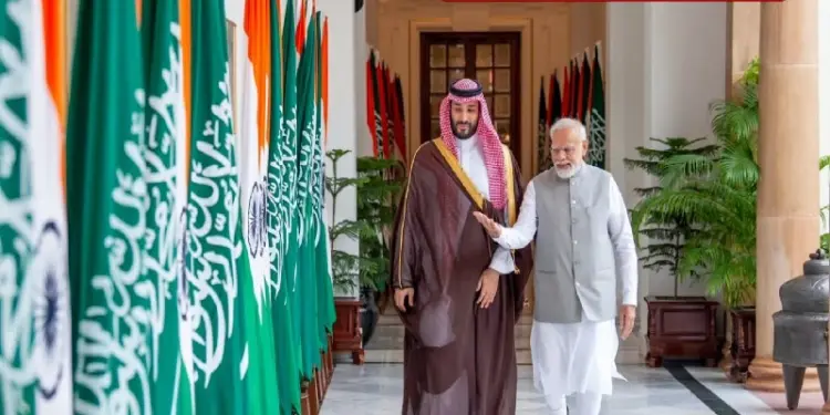 Phone conversation between PM Modi and Saudi Crown Prince, discussion on tension in West Asia and security of ships