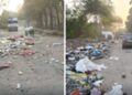 Pile of garbage in Ram Darbar area, increased risk of major accident near gas warehouses