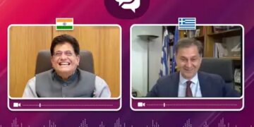 Piyush Goyal meets Greek Minister, discusses further strengthening trade and tourism ties