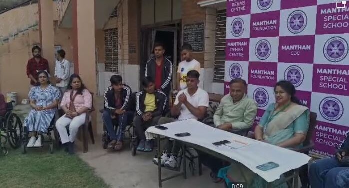 Press conference gave detailed information about organizing Manthan Inter-State Wheelchair Rugby Cup 2026