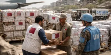 Qatar made a big announcement, started 308 million dollar aid in collaboration with UN in Lebanon crisis