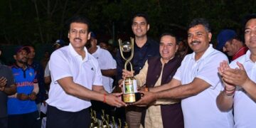 Rajasthan: IAS XI defeated MLA XI and became champion, Colonel Rajyavardhan Singh Rathore is the man of the series.