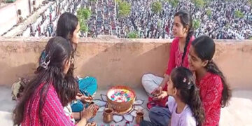 Rajasthan: Prayer for peace in Ajmer Dargah on Eid, example of Ganga-Jamuni culture seen in Bikaner.