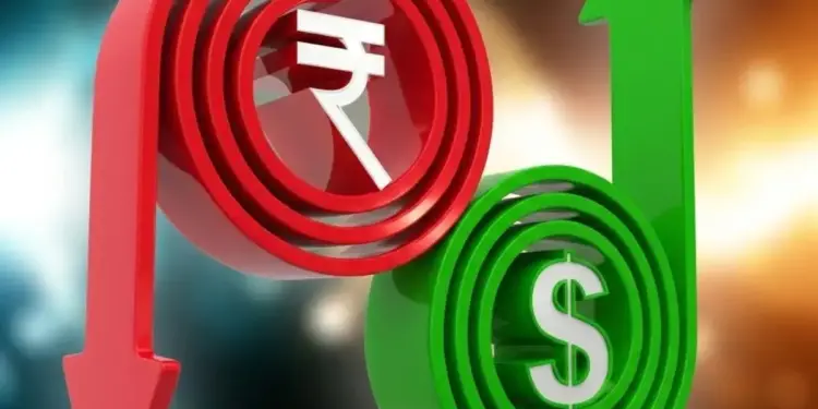 Rising oil prices and strong dollar broke the rupee's back! Fell to its lowest level ever