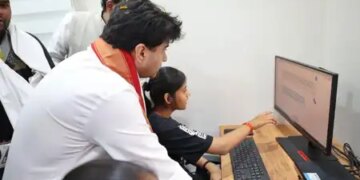 Samridhi Center will provide health services, education and e-governance to villages: Scindia