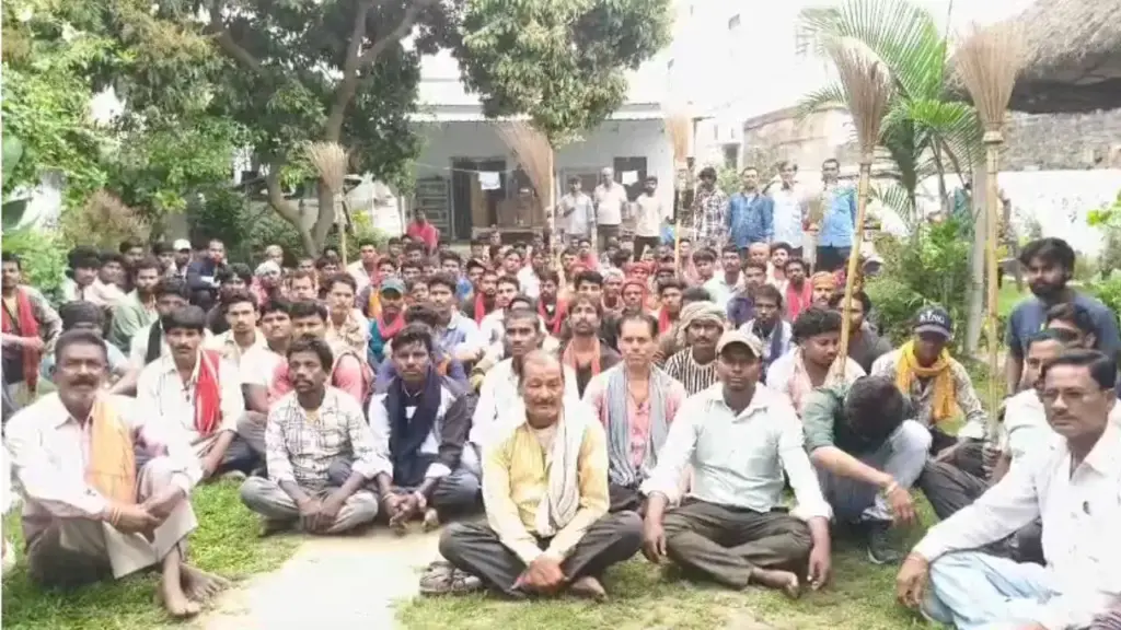 Sanitation workers on indefinite strike in protest against alleged police brutality in Supaul