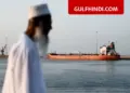 Ship with 31 sailors stuck in Strait of Hormuz, stopped near Sharjah due to missile fear