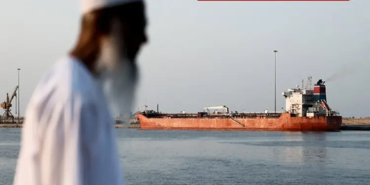 Ship with 31 sailors stuck in Strait of Hormuz, stopped near Sharjah due to missile fear