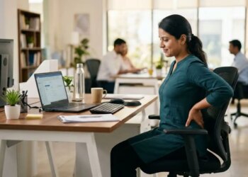Sitting on an office chair for hours can now be fatal, blood clotting in the veins increases the risk of stroke and heart attack.