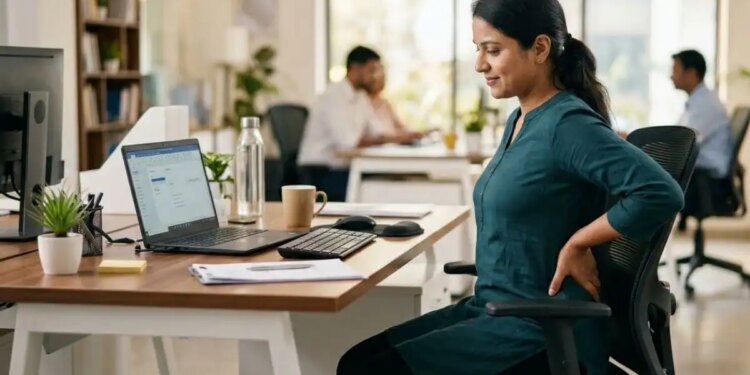 Sitting on an office chair for hours can now be fatal, blood clotting in the veins increases the risk of stroke and heart attack.