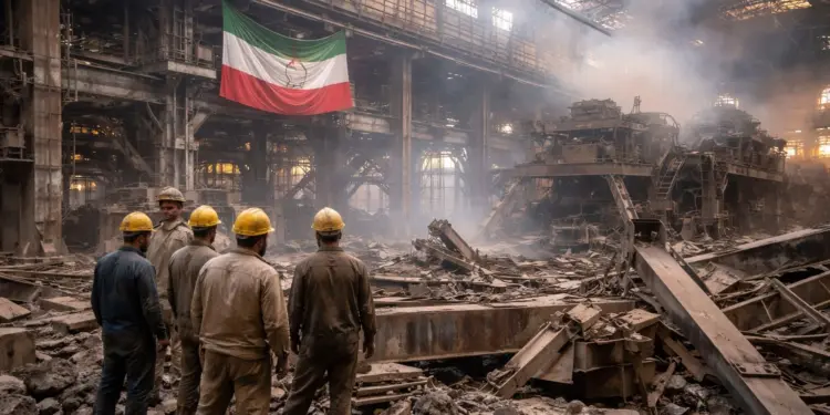 Steel production halted in Iran after US and Israeli attacks, Iran enraged