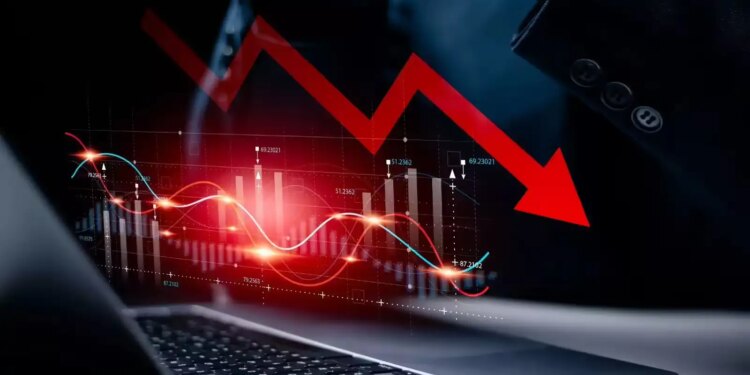 Stock Market Closing: Big fall in the stock market! Sensex fell by more than 1000 points, Nifty closed near 24,450.