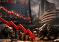 Stock Market Crash: Big fall in the market again today, Sensex fell 435 points and Nifty down 110 points.