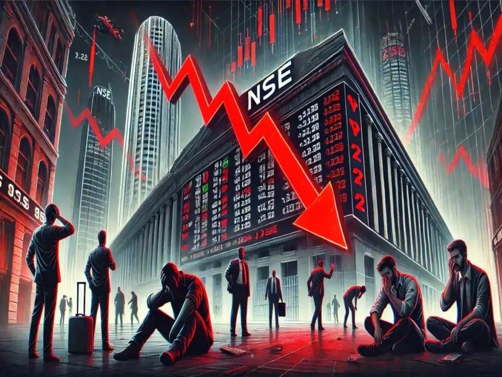 Stock Market Crash: Sensex fell 1500 points, investors lost Rs 9 lakh crore, know 4 big reasons for the fall