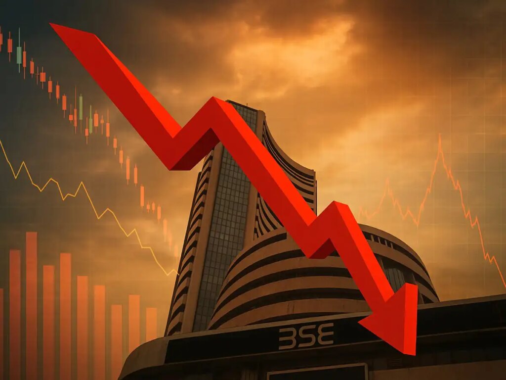 Stock Market Opening: Stock market fell on the last day of the week, Sensex fell by 900 points, Nifty fell near 23,000.