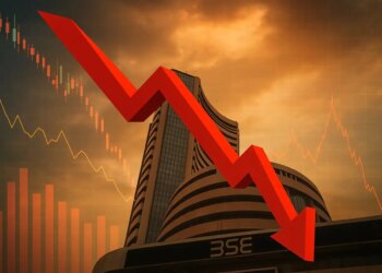 Stock Market Opening: Stock market fell on the last day of the week, Sensex fell by 900 points, Nifty fell near 23,000.