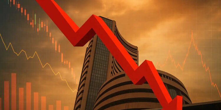 Stock Market Opening: Stock market fell on the last day of the week, Sensex fell by 900 points, Nifty fell near 23,000.