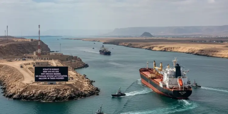 Strait of Hormuz: Iran's new order, ships will not pass without approval, tax worth crores will have to be paid
