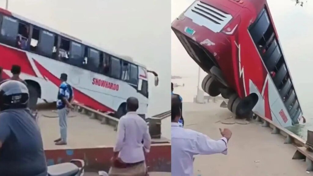 Terrible accident in Bangladesh! 26 killed, 6 saved as bus falls into river