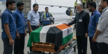 The body of the Indian laborer who lost his life in the Kuwait attack will soon come to India, the Ambassador himself went and met him.